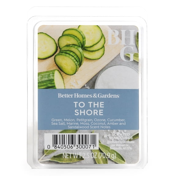 Better Homes & Gardens 2.5oz Wax Melts To the Shore