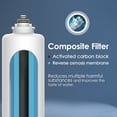 thumbnail image 3 of Waterdrop WD-G2MRO Filter, 2-year Lifetime, Replacement for WD-G2-B, WD-G2-W Reverse Osmosis System, 3 of 3