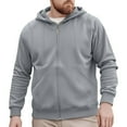 thumbnail image 5 of Ceisia Men's Hooded Solid Color Casual Style Jacket - Nylon-Spandex for Daily & Outdoor Wear Gift, 5 of 8