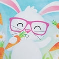 thumbnail image 6 of Northlight Happy Easter Bunny with Carrots Outdoor Garden Flag 12.5" x 18", 6 of 7