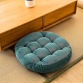 thumbnail image 4 of Coussin De Chaise Rond, Coussin De Chaise, Coussin De Chaise D'intrieur En Velours Ctel Rempli D'epe Coussin De Chaise De Jardin Compatible Avec Cour-SinKeeU, 4 of 4