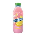thumbnail image 5 of Snapple Pink Lemonade Juice Drink, 16 fl oz recycled plastic bottle, 5 of 7
