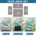 thumbnail image 6 of Kuiaobaty Monstera Pattern Recliner Chair Cover with Pocket Breathable Reclining Sofa Slipcover Washable Recliner Couch Cover Washable Reclining Slipcover for Living Room, 6 of 8