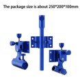 thumbnail image 7 of 3 Pieces Set Fishing Chair Accessories Umbrella to Install Stable Holder Multifunctional Chair Accessories for Outdoors Fishing blue, 7 of 7