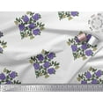 thumbnail image 3 of Soimoi Rayon Fabric Leaves & Floral Block Decor Fabric Printed Yard 56 Inch Wide, 3 of 3