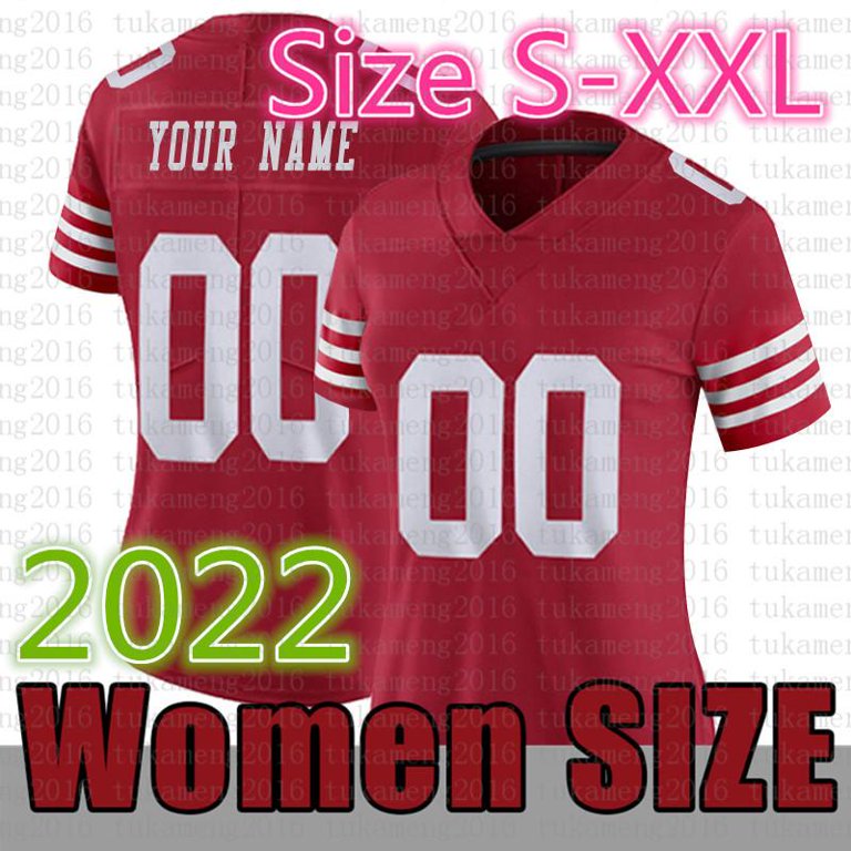 Talanoa Hufanga Christian McCaffrey Football Jersey Fred Warner George  Kittle Nick Bosa Trey Lance Deebo Samuel Jerry Rice Kyle Juszczyk Ronnie  Lott Trent Williams From Tukameng2016, $16.6