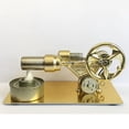 thumbnail image 2 of Mini Hot Air Stirling Engine Motor Model Stream Power Physics Experiment Model Educational Science Toy Gift for Children, 2 of 8