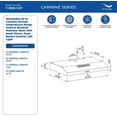 thumbnail image 4 of Streamline 30 in. Carmine Ducted Undermount Range Hood in Brushed Stainless Steel with Mesh Filters, Push Button Control, LED Light, 4 of 9