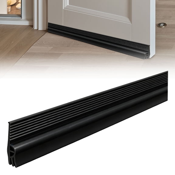 ZMKIAG Door Draft Stopper / Door Sweep for Bottom of Door – Weather Stripping Door Seal Gap Filler, Bottom Blocker Soundproofing Cold Air Insulation – Save Energy, Easy Install