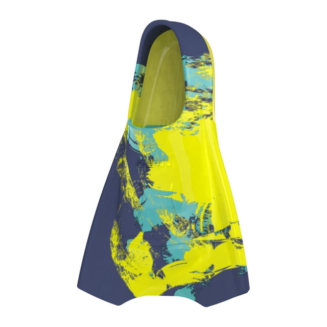 Aletas de entrenamiento de natación Speedo de goma, hoja corta, unisex, adulto
