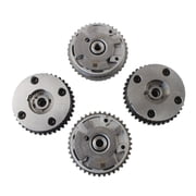 SINOCMP 4PCS Intake & Exhaust Camshaft Adjuster Timing Cam Gear Variable Cam Sprockets 12626160 12626161 12624464 for Cadillac CTS STS ATS SRX XTS G6 V6 3.0L 3.6L Aftermarket Part