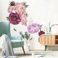 thumbnail image 3 of Conjunto de pegatinas de pared ecológicas TUNC Efecto tela suave flores bonitas, 3 of 5