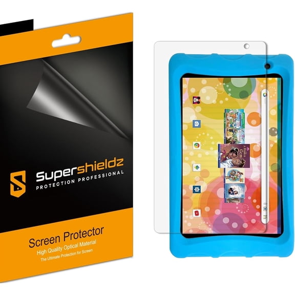 (3 Pack) Supershieldz Designed for Contixo Kids Tablet 8 inch (K80/ K81/ K80A) Screen Protector, High Definition Clear Shield (PET)