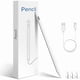 thumbnail image 1 of wonima11 Stylus Pen for iPad (2018-2025) Apple Pencil with Palm Rejection, Fast Charge,Tilt Sensitivity, for iPad 11/10/9/8/7/6th Gen, Pro 13"/12.9"/11"/M4, Air 7/6/5/4/3/M3/M2, Mini 6/5th (White), 1 of 1