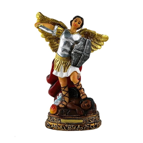 Yammee Corrosions Resistant Marys Jesuses Sculpture Home Altar Decoration Light Resin