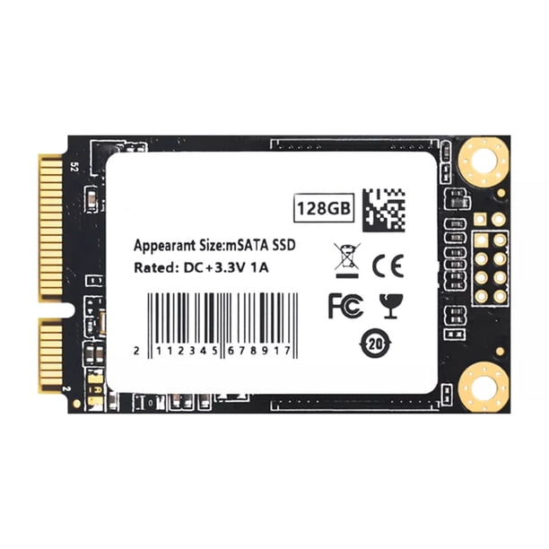 MSATA SSD 520/450 MB/s Disco duro SSD de velocidad de lectura y escritura para computadora de escritorio FLhrweasw Nuevo