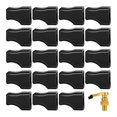 thumbnail image 1 of 20 Pcs Coffee Syrup Pump Tip Cap Covers Pourer Cap Syrup Covers Black Caps Fits for Syrup Pump, Pour Dispenser, 1 of 5