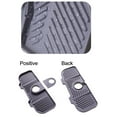 thumbnail image 4 of 10.6x4.3Inch Silicone Faucet Mat,Faucet Handle Drip Catcher Tray Mat for Kitchen Counter,Bathroom,Kitchen Sink Splash Guard-Grey, 4 of 7