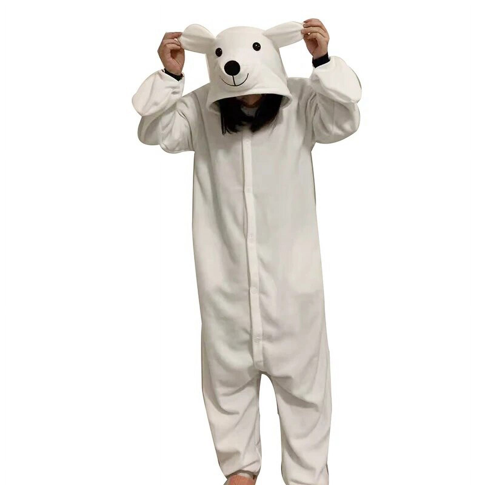 Pyjama Kigurumi pour femmes et hommes, combinaison une pièce avec