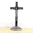 thumbnail image 4 of Holy Table Cross Jesus Christ on the Stand Christian Church Relics Figurines Catholic Antique Home Decoration, 4 of 5