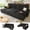 Black, variant on Ucloveria Sleeper Sofa Bed, 112" U-Shaped Sectional Sofa Couches for Living Room, Pull Out Couch Bed with Dual Reversible Storage Chaise | USB Ports | Side Pockets | Removable Backrest