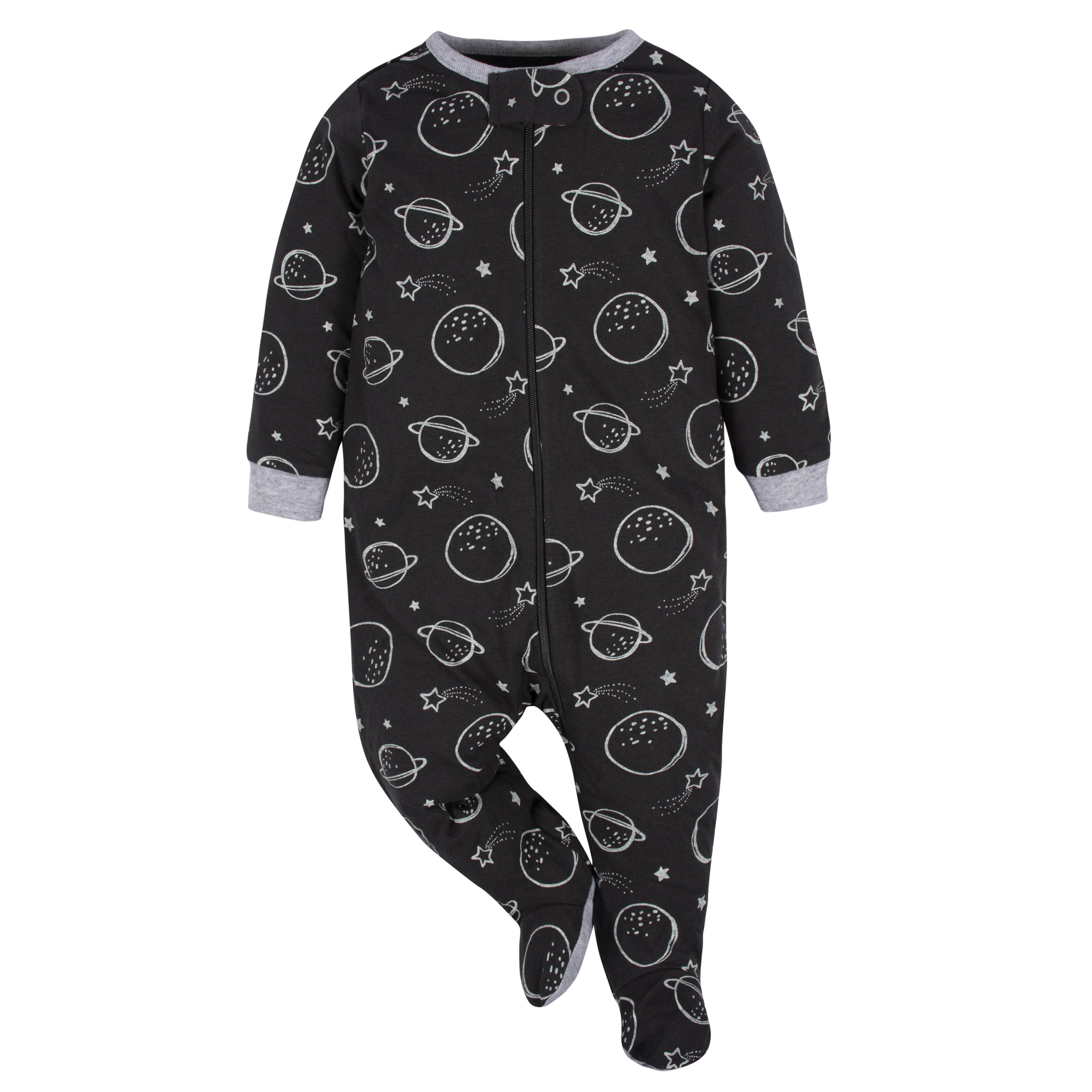 Gerber Baby Boy Sleep 'N Play Footed Pajamas, 4-Pack, Sizes Preemie - 6-9 Months