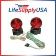 thumbnail image 2 of 12v Volt Magnetic Towing Trailer Light Tail Light Haul Kit Complete Set Auto, Boat, RV, Trailer, etc., 2 of 2