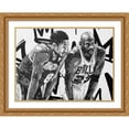 thumbnail image 2 of P Muir 32x25 Gold Ornate Wood Framed With Double Matting Wall Art Titled - Kobe _ Mj, 2 of 6