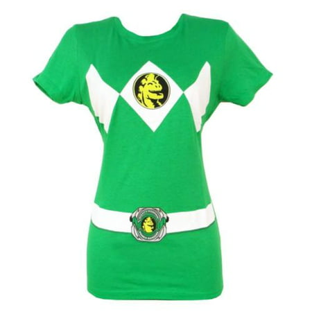Power Rangers Green Ranger Costume Symbol Green Junior