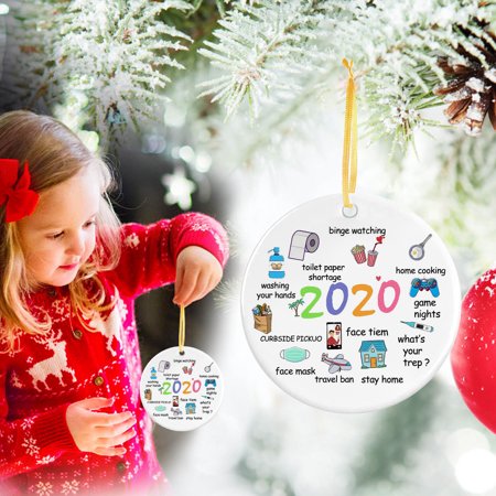 

Mittory 2020 Interior Home Decoration Personalized Tree Decoration Pendant Gift