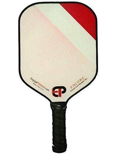 Engage Encore Pickleball Paddle Polymer Composite Fiberglass Red Fade 