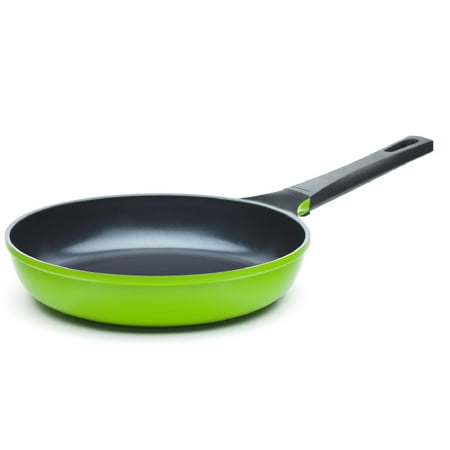 12" Green Earth Frying Pan by Ozeri, with Smooth Ceramic Non-Stick Coating (100% PTFE and PFOA Free)