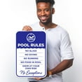 thumbnail image 2 of Pool Rules - No Exceptions Sign, Pool Sign,, 2 of 8