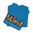 thumbnail image 3 of blind skateboards Vintage Logo v1 Yellow Gonz Retro Classic Skate TShirt Print - Sapphire / 2XL, 3 of 5