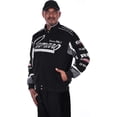 thumbnail image 2 of JH Design Men's Chevy Camaro Cotton Twill Jacket a Snap-Up Jacket for Men, 2 of 7