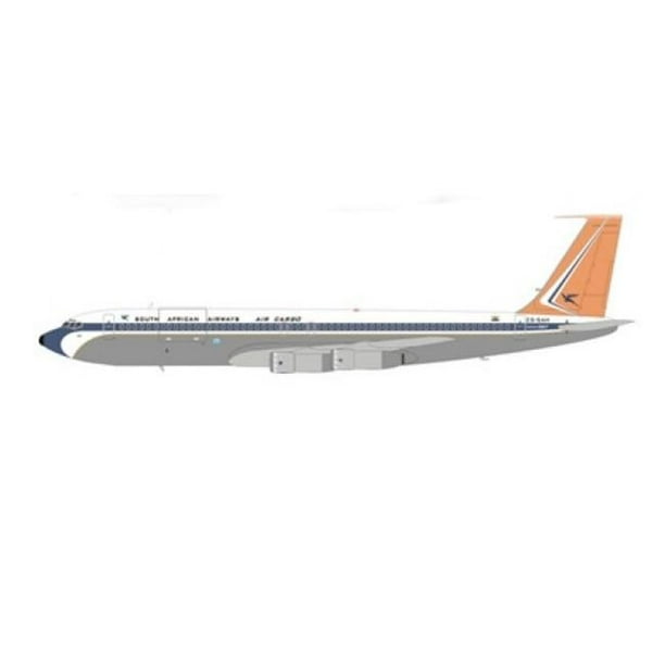 1-200 Scale AV2707557P AVIATION200 Modèle Avions South African Airways Cargo B707-300B-C ZS-SAH 1-200 Scale