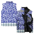 thumbnail image 3 of Chaqueta de invierno para hombre, chaleco para hombre, chaquetas para hombre, novedad de 2024, chaleco de algodón con estampado de tigre y Hellhound, chalecos, ropa, abrigos sin mangas, 3 of 5