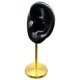 thumbnail image 2 of Expositor de pendientes con forma de oreja humana, decoración de escritorio con base organizadora de joyas Negro Izquierda, 2 of 9