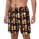 thumbnail image 1 of Balery Beer Bottles1 Bañador para hombre, shorts de playa de secado rápido con entrepierna y forro de compresión-Small, 1 of 6