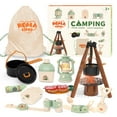thumbnail image 1 of Juego de juguetes para acampar Koala Diary para niños, juego de simulación con comida y bolsa, 1 of 7