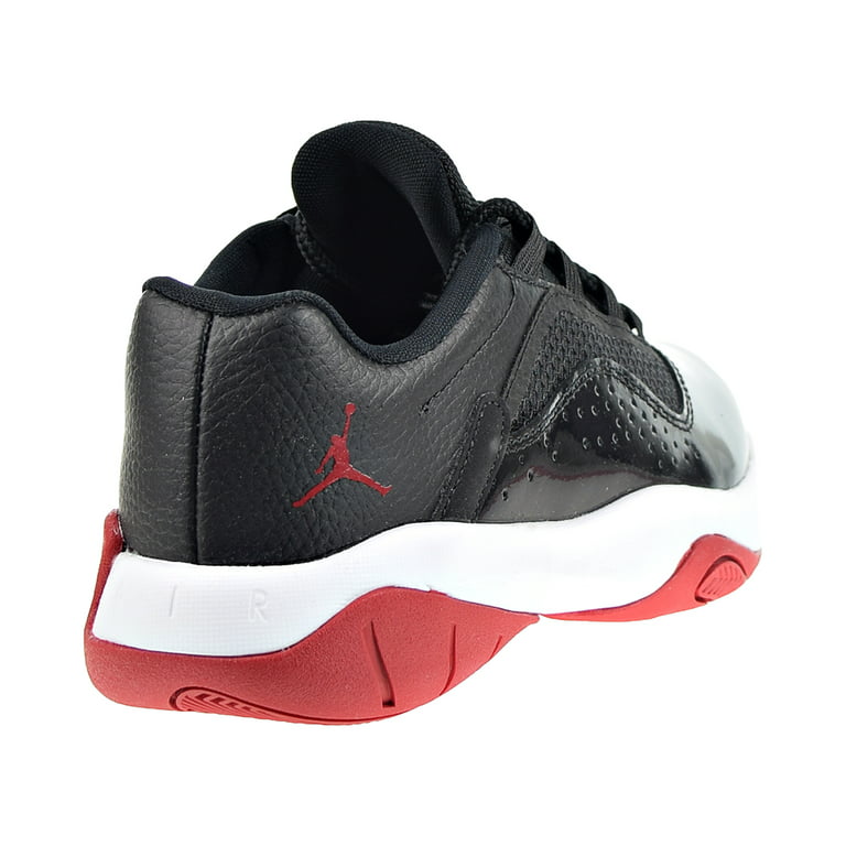 Air Jordan 11 Comfort Low (GS) Big Kids' Shoes Black-White-Gym Red  dm0851-005
