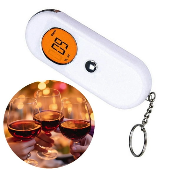 Pro Digital LCD Breathalyzer Breath Test Alcohol Tester Analyzer Detecto