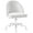 White, variant on Furniwell Office Chair Armless Cute Desk Chair Modern Adjustable Swivel Padded Teddy Velvet Vanity Task Computer Chair Home Office Desk Chairs with Wheels (White)