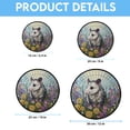 thumbnail image 6 of Opossum Stained Glass Suncatcher, Mouse Window Hanging, Opossum Lover Home Decoration, Indoor Decor, Stained Glass Ornament 2025, Holiday Decoration, Seasonal Keepsake Gift,, 6 of 6