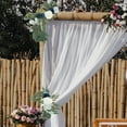 thumbnail image 5 of 2Pcs Artificial Swag Garland Hanging for Holiday Reception Decor, 5 of 8