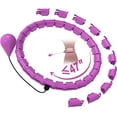thumbnail image 4 of ZEGSY Smart Weighted Hula Hoop for Adults with Adjustable Weight Ball and 24 Detachable Knots, 4 of 9
