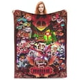thumbnail image 2 of Hazbin Hotel Blanket Super Soft Cozy Throw Blanket Fuzzy Comfy Flannel Blanket Warm Plush Blankets For Couch, Sofa, Bed 40"X30", 2 of 6