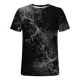 thumbnail image 5 of KIHOUT Men's Cotton Blend Short Sleeve Crew Neck Tees, Full Graphic Printed T-shirt Athletic Workout Gym T-shirts for Men, Moisture Wicking, 5 of 5