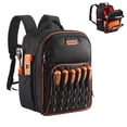 thumbnail image 1 of VEVOR Tool Backpack 49 Pockets Tear-resistant Jobsite Backpack for Electrician, 1 of 9