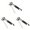 Silver 3 Packs, variant on Manual Can Opener Kitchen Tools Steel Can DIY Opener Side Gadgets